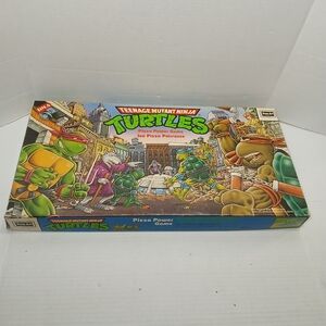 Teenage Mutant Ninja Turtles Pizza Power Board Game TMNT 1987 Complete